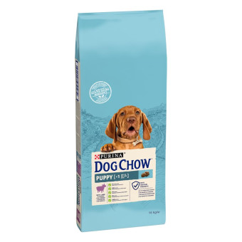 Dog Chow Puppy корм для щенят всех пород с ягненком (на вес) 1 кг
