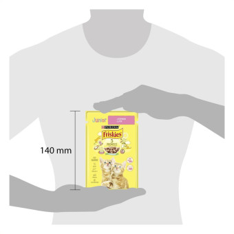Friskies Junior Кусочки в подливке с курицей для котят 85 г