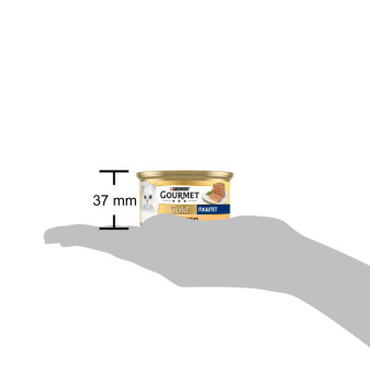 Gourmet Gold паштет с индейкой для взрослых кошек 85 г