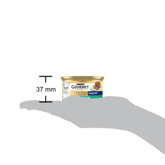 Gourmet Gold паштет с кроликом для взрослых кошек 85 г