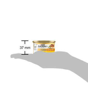 Gourmet Gold соус де-люкс с курицей для взрослых кошек 85 г