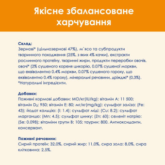 Cat Chow Adult Duck Сухий корм для кошек с уткой 1.5 кг