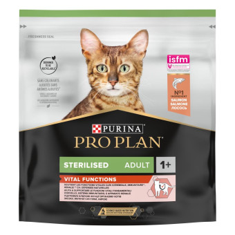 Pro Plan Adult Sterilised Vital Functions  Сухой корм с лососем для стерилизованых котов 1.5 кг