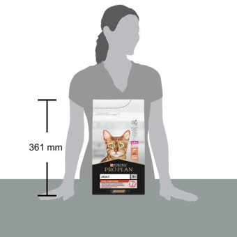 Pro Plan Adult Vital Functions Salmon Сухой корм с лососем для взрослых кошек 1.5 кг
