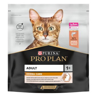 Pro Plan Adult Derma Care Salmon для котів для здоров'я шкіри та краси шерсті, з лососем 400 г