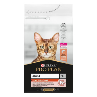 Pro Plan Adult Vital Functions Salmon Сухой корм с лососем для взрослых кошек 400 г