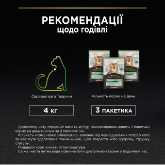 Pro Plan Sterilised Maintenance для стерилизованых котов кусочки трески в паштете 75 г