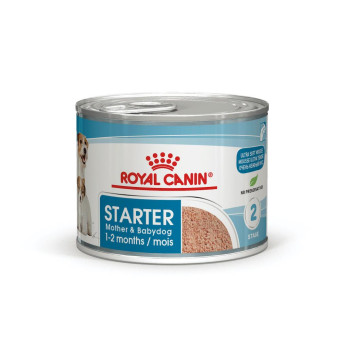 Royal Canin Starter Mousse влажный корм-мусс для беременных собак и щенят(до 2 месяцев) 195 г