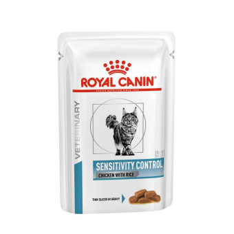 Royal Canin Sensitivity Control - диетический влажный рацион при пищевой аллергии 85 г