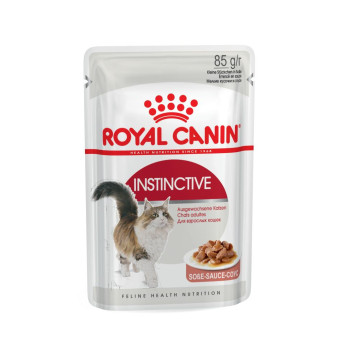 Royal Canin Instinctive - влажный корм в соусе для кошек на каждый день (от 12 месяцев) 85 г
