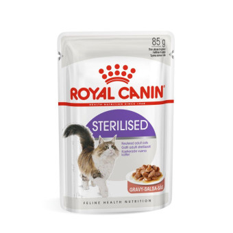 Royal Canin Sterilised - влажный корм в соусе для стерилизованных кошек 85 г
