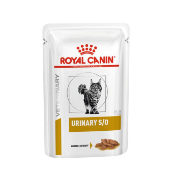 Royal Canin Urinary S/O диетический влажный корм для кошек при заболеваниях мочевыводящих путей 85 г