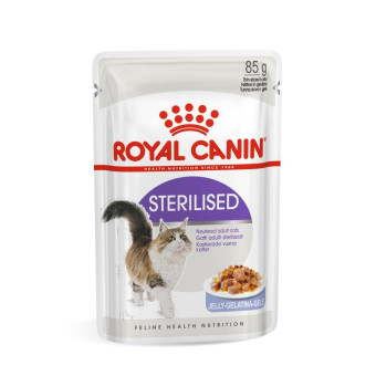 Royal Canin Sterilised wet in jelly - для взрослых стерилизованных кошек 85 г