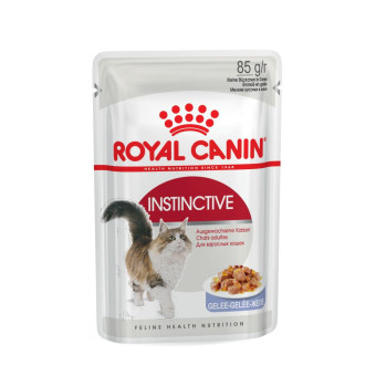 Royal Canin Instinctive wet in jelly - тонкие кусочки в желе для взрослых кошек 85 г