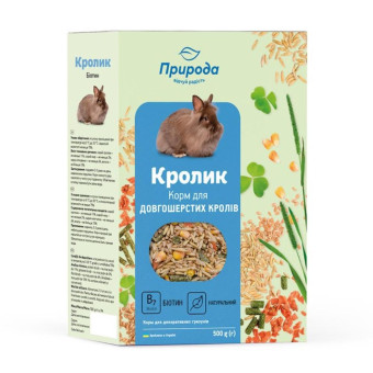 Корм для кроликов Природа Биотин 500 г