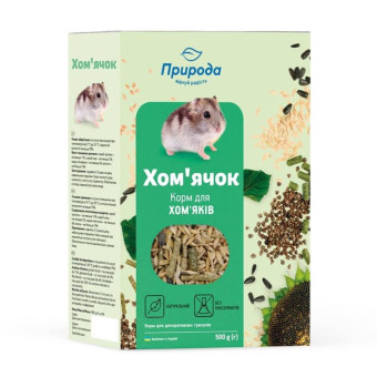 Корм для хомяков Природа Хомячок 500 г