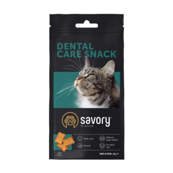 Лакомство для кошек Savory Snack Dental Care - подушки для ухода за зубами 60 г