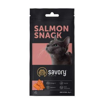 Лакомство для кошек Savory Snack Salmon  - со вкусом лосося 60 г
