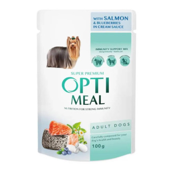 Optimeal Набор 3+1 Adult Dogs Multi Taste – влажный корм для взрослых собак с разными вкусами 4х100г