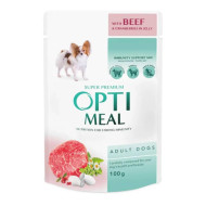 Optimeal Набор 3+1 Adult Dogs Multi Taste – влажный корм для взрослых собак с разными вкусами 4х100г