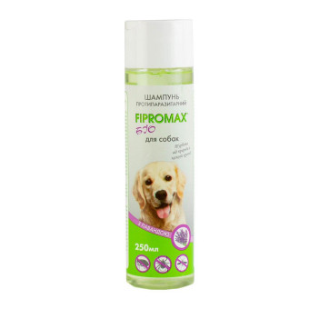 Шампунь от блох и клещей FIPROMAX БИО для средних и больших собак 250 мл