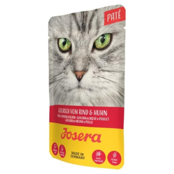 Josera Cat Pate Beef and Chicken Goulash Паштет для взрослых кошек гуляш с говядиной и курицей 85 г
