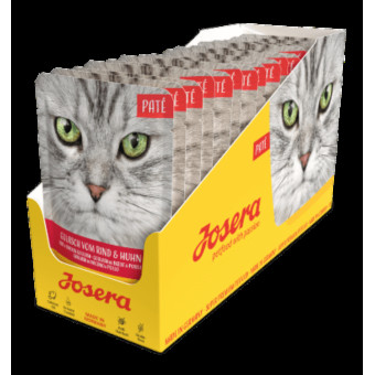Josera Cat Pate Beef and Chicken Goulash Паштет для взрослых кошек гуляш с говядиной и курицей 85 г