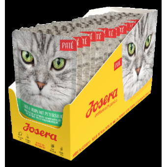 Josera Cat Pate Duck and Chicken Паштет для взрослых кошек с уткой, курицей и петрушкой 85 г