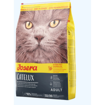JOSERA Catelux ADULT С вкусной уткой и картофелем для взрослых котов 400 г