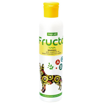 Шампунь Magic Pet Fructa для жесткошерстных собак с экстрактом киви 220 мл