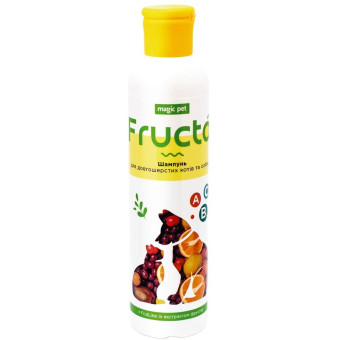 ШампуньMagic Pet Fructa для длинношерстных собак и кошек с экстрактом смородины, вишни, малины