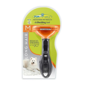 FURminator для длинношерстных собак среднего размера М