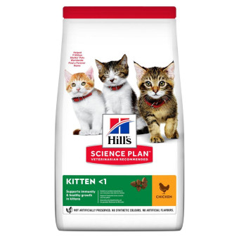 Hill's SP Kitten Chicken корм с курицей для котят и кошек в период беременности и кормления 300 г
