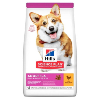 Hill’s Adult Small&Mini Сухой корм для взрослых собак маленьких и миниатюрных пород 300 г