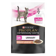 Pro Plan Veterinary Diets UR Urinary Шматочки в підливі з лососем для котів 85 г