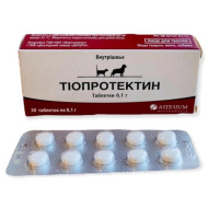 Таблетки Гепато-кардиопротектор Тиопротектин Arterium для собак и кошек 20 шт