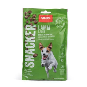 Mera snacker Lamm мягкие снеки для собак с ягненком, 200 г