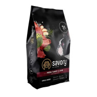Savory cухий корм для собак малих порід з ягням та індичкою (на вагу) 1 кг