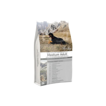 Carpathian Pet Food для собак Medium adult с курицей и палтусом 3кг