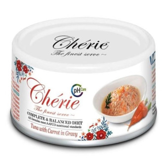 herie Urinary Care Tuna & Carrot влажный корм с кусочками тунца и морковки в соусе 80 г