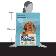Dog Chow Puppy корм для щенят всех пород с ягненком 2.5 кг