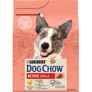 Dog Chow Active корм для активних собак  с курицей 2.5 кг