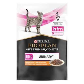Pro Plan Veterinary Diets UR Urinary Кусочки в подливке с курицей для кошек 85 г