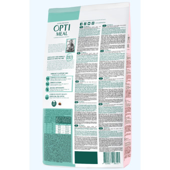 Optimeal Adult Cat High in Veal - сухой корм с высоким содержанием телятины для котов (на вес) 100 г