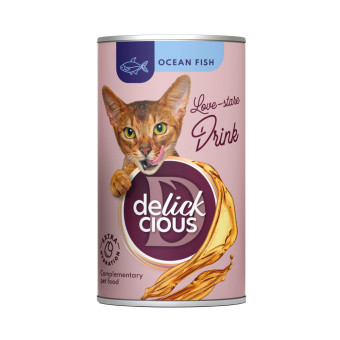 Delickcious Напиток с океанической рыбой 140 г