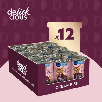 Delickcious Напиток с океанической рыбой 140 г