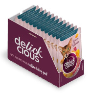 Delickcious полоски с уткой и тыквой в крем-супе 85 г