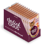 Delickcious Полоски с лососем и сыром в крем-супе 85 г
