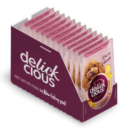 Delickcious Хлопья с индейкой и тропическими фруктами в сливочном соусе 80 г
