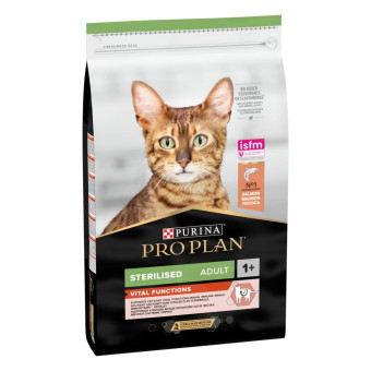 Purina Pro Plan Adult 1+ Vital Functions Сухой корм для взрослых котов с лососем (на вес) 100 г